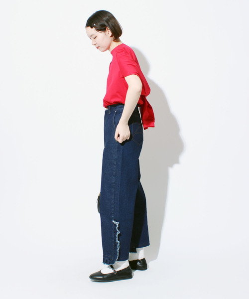 アイアムアイ iami in factデニム ライトブルー I am I in fact（アイアムアイインファクト）の「12.5oz