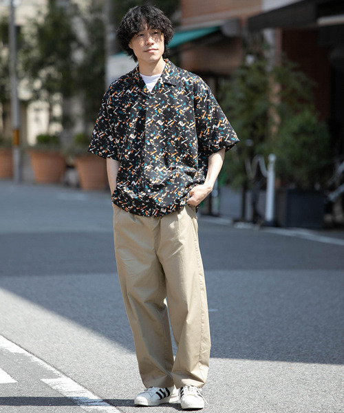 ITEMS URBANRESEARCH（アイテムズ アーバンリサーチ）の「2タック ワイドパンツ（その他パンツ・メンズ・ブラック/ダークグレー/グレー/ベージュ・MEDIUM/SMALL/LARGE）」の18枚目の写真