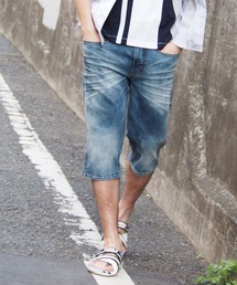 HIDEAWAYS NICOLE | デザインクロップドパンツ(デニムパンツ)