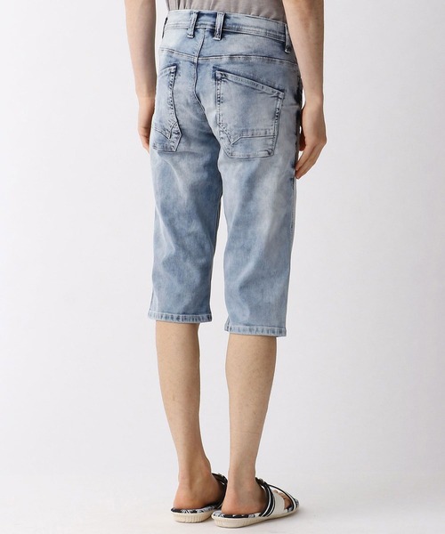 HIDEAWAYS NICOLE(ハイダウェイニコル)の「デザインクロップドパンツ(デニムパンツ・メンズ・その他2/ピンク/ホワイト/その他1・LARGE/X-LARGE/SMALL/MEDIUM)」の5枚目の写真