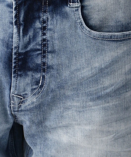 HIDEAWAYS NICOLE(ハイダウェイニコル)の「デザインクロップドパンツ(デニムパンツ・メンズ・その他2/ピンク/ホワイト/その他1・LARGE/X-LARGE/SMALL/MEDIUM)」の10枚目の写真