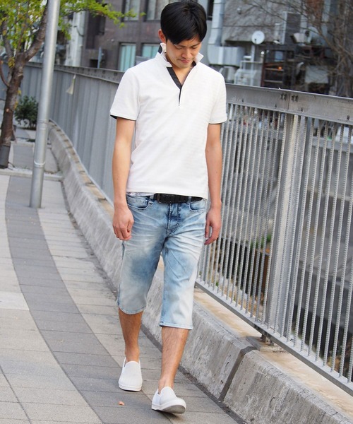 HIDEAWAYS NICOLE(ハイダウェイニコル)の「デザインクロップドパンツ(デニムパンツ・メンズ・その他2/ピンク/ホワイト/その他1・LARGE/X-LARGE/SMALL/MEDIUM)」の12枚目の写真