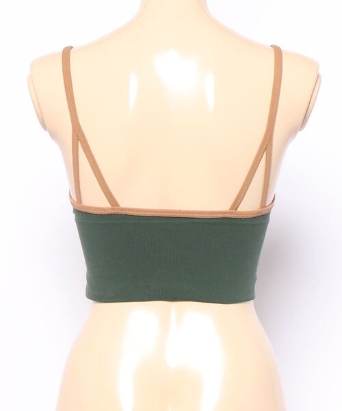 Anuenue（アヌエヌエ）の「インナーレス パッド入りジップアップキャミソール（キャミソール・レディース・B/F/A/C/D/E・FREE）」の13枚目の写真