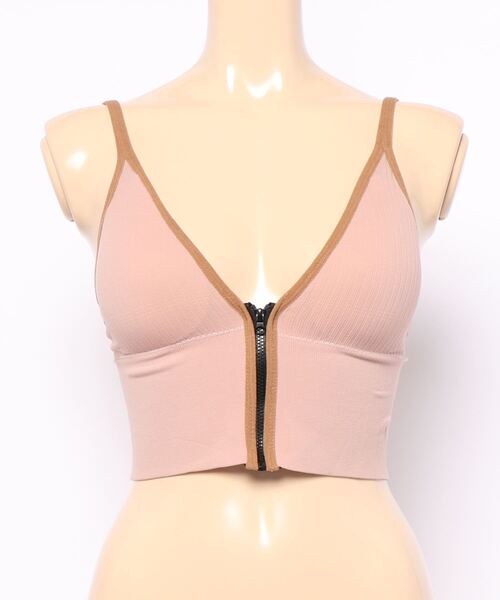 Anuenue（アヌエヌエ）の「インナーレス パッド入りジップアップキャミソール（キャミソール・レディース・B/F/A/C/D/E・FREE）」の17枚目の写真