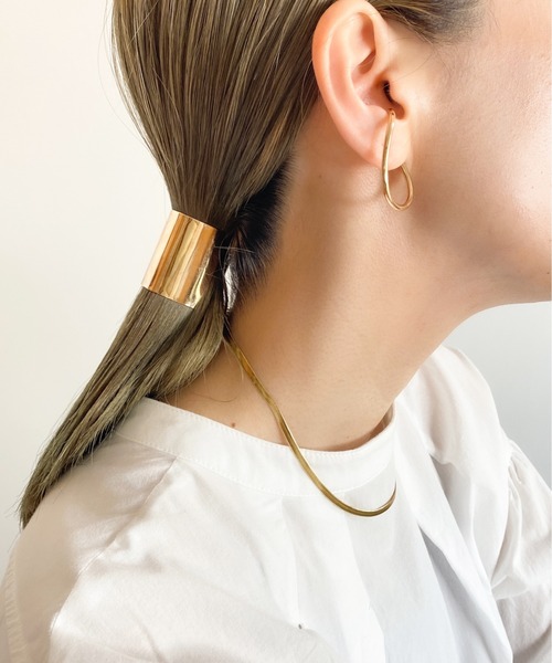 y/m by RIKA（イムバイリカ）の「アートイヤカフ（イヤーカフ・レディース・シルバー/ゴールド・FREE）」の3枚目の写真