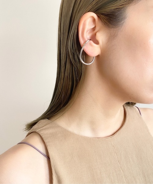 y/m by RIKA（イムバイリカ）の「アートイヤカフ（イヤーカフ・レディース・シルバー/ゴールド・FREE）」の8枚目の写真