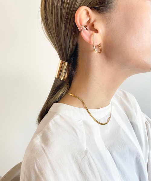 y/m by RIKA（イムバイリカ）の「アートイヤカフ（イヤーカフ・レディース・シルバー/ゴールド・FREE）」の14枚目の写真