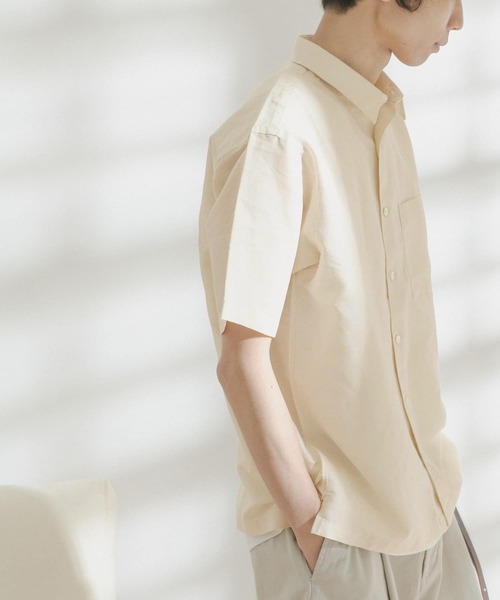 Frank＆Eileen ROSE ボイルショートスリーブシャツXS Frank＆Eileen ROSE ボイルショートスリーブシャツXS