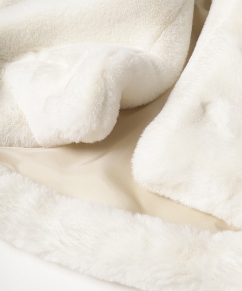 CULLNI（クルニ）の「21-AW-011　ファージャケット（ブルゾン・メンズ・ブラック/ベージュ/キナリ/ホワイト・2/1/0）」の16枚目の写真