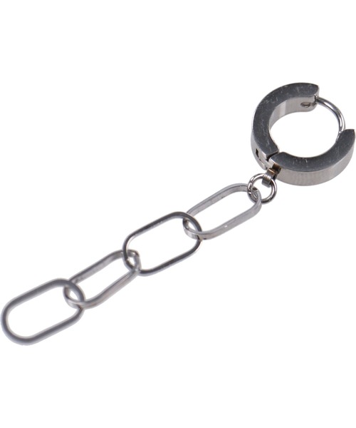 SPINNS（スピンズ）の「モチーフチェーンデザインフープピアス（ピアス（両耳用）・メンズ・A/B/D/C・ONESIZE）」の6枚目の写真