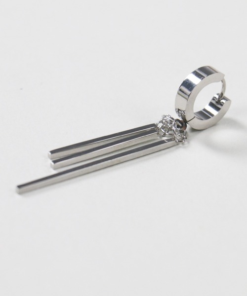 SPINNS（スピンズ）の「モチーフチェーンデザインフープピアス（ピアス（両耳用）・メンズ・A/B/D/C・ONESIZE）」の13枚目の写真