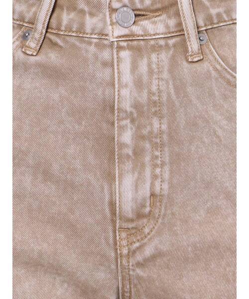 EVRIS（エヴリス）の「BASICデニムショートパンツ（デニムパンツ・レディース・カーキ/ベージュ/ブラウン・SMALL/MEDIUM）」の21枚目の写真