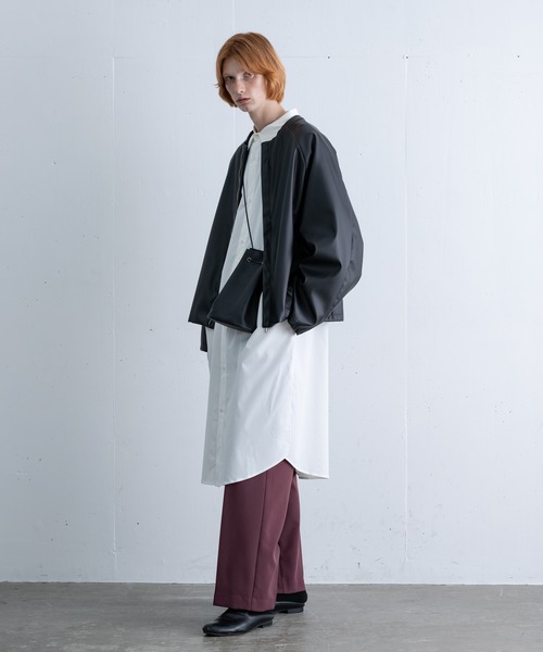 ln fortis（ロンフォルティス）の「ln fortis - ルーズシルエットストレートパンツ（その他パンツ・メンズ・ワイン/ブラウン/ブラック・SMALL/MEDIUM）」の12枚目の写真