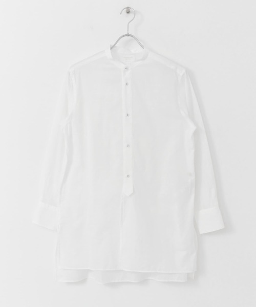 URBAN RESEARCH DOORS(アーバンリサーチドアーズ)の「White Label コットンスラブローンロングシャツ(シャツ/ブラウス・レディース・オフホワイト/ブラウン系その他・ONE)」の1枚目の写真