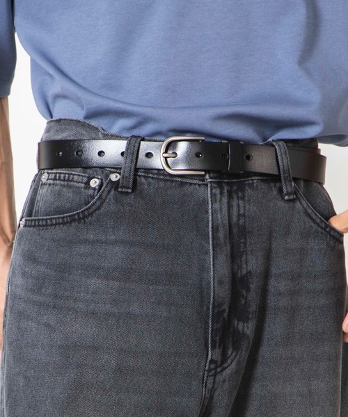 WEGO（ウィゴー）の「WEGO/【本革】【ZOZOTOWN＆一部店限定】イタリアンレザーベルト（ベルト・メンズ・その他1/その他2/その他3/その他4/その他5/その他6・FREE）」の2枚目の写真