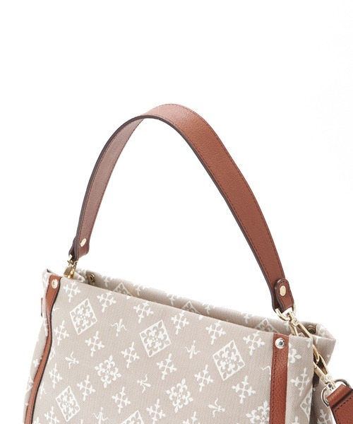 新品ラシット コットンジャガード2wayショルダーバッグ 【公式通販】