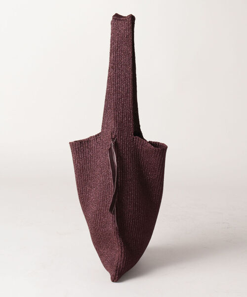 fredy repit（フレディレピ）の「メタリックリブバッグ（ショルダーバッグ・レディース・ブラック/ブラウン・FREE）」の3枚目の写真