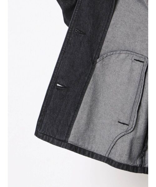 LAGUNAMOON（ラグナムーン）の「【CIMARRON】バックギャザーデニムジャケット（デニムジャケット・レディース・ブルー/ブラック・MEDIUM/SMALL）」の21枚目の写真