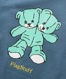 FLAGSTUFF クマイラスト スウェット