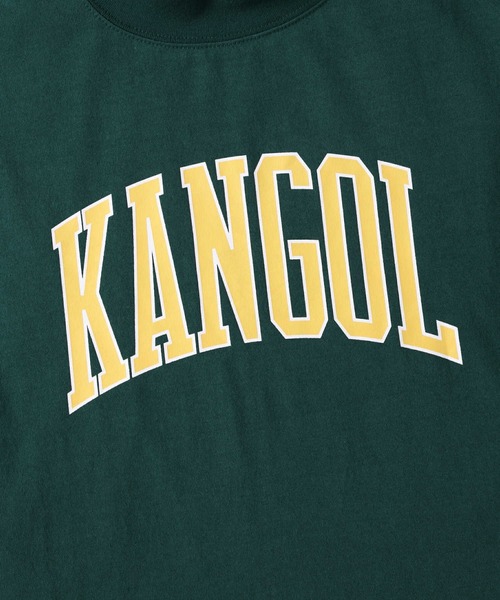 KANGOL（カンゴール）の「【KANGOL】ショート丈ロゴロンＴ（Tシャツ/カットソー・レディース・ホワイト/グリーン/ブラック・L/M）」の15枚目の写真