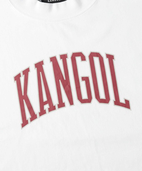 KANGOL（カンゴール）の「【KANGOL】ショート丈ロゴロンＴ（Tシャツ/カットソー・レディース・ホワイト/グリーン/ブラック・L/M）」の13枚目の写真