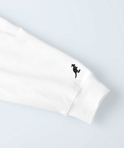 KANGOL（カンゴール）の「【KANGOL】ショート丈ロゴロンＴ（Tシャツ/カットソー・レディース・ホワイト/グリーン/ブラック・L/M）」の17枚目の写真