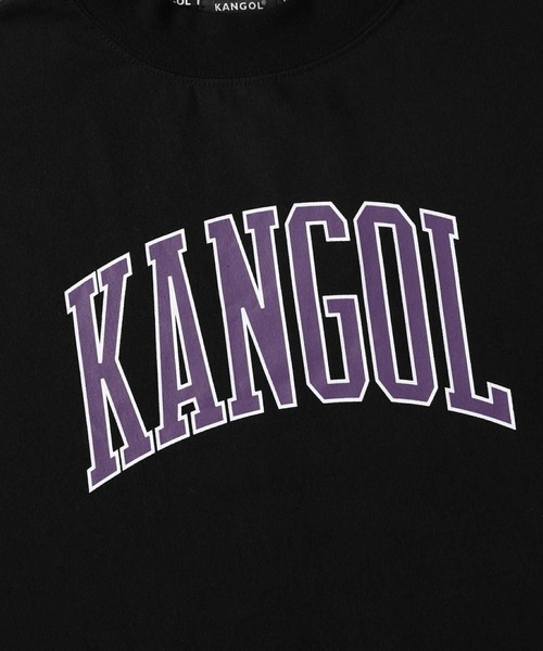 KANGOL（カンゴール）の「【KANGOL】ショート丈ロゴロンＴ（Tシャツ/カットソー・レディース・ホワイト/グリーン/ブラック・L/M）」の14枚目の写真