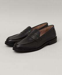 SHIPS:カーフレザー コイン ローファー