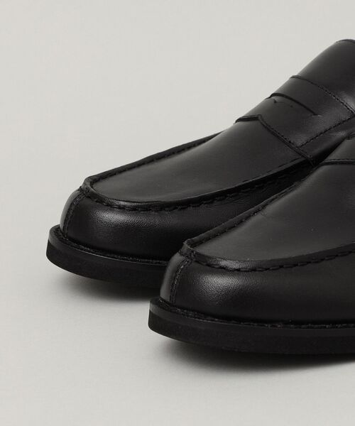 SHIPS（シップス）の「SHIPS:カーフレザー コイン ローファー（ローファー・メンズ・ブラック・8/10/9/7）」の2枚目の写真