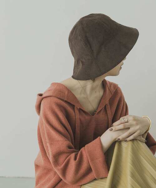 URBAN RESEARCH（アーバンリサーチ）の「コーデュロイハット（ハット・レディース・ブラウン/オレンジ系その他・-）」の2枚目の写真