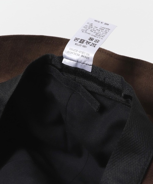 URBAN RESEARCH（アーバンリサーチ）の「コーデュロイハット（ハット・レディース・ブラウン/オレンジ系その他・-）」の9枚目の写真