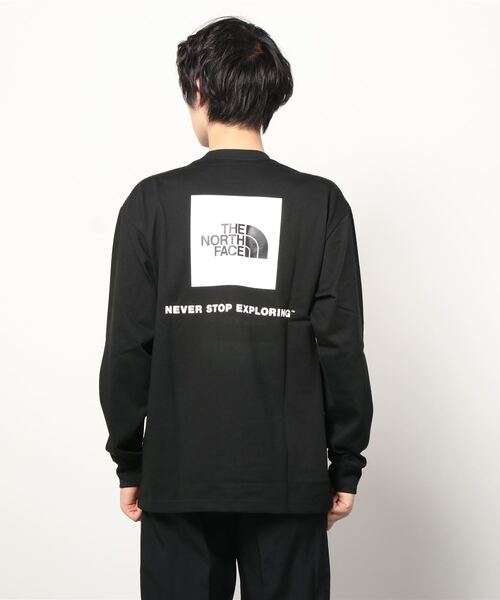 THE NORTH FACE(ザノースフェイス)の「THE NORTH FACE/ノースフェイス レギュラーフィット バックプリントロンT/UVカット UPF50/BACK SQUARE LOGO TEE バックスクエアロゴ ロンT NT82131(Tシャツ/カットソー・メンズ・ホワイト/ブラック/ネイビー/グレー/ブルー/ホワイト系その他/グリーン系・S/M/L/XL/XXL)」の13枚目の写真