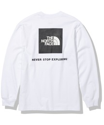 THE NORTH FACE | THE NORTH FACE/ノースフェイス レギュラーフィット バックプリントロンT/UVカット UPF50/BACK SQUARE LOGO TEE バックスクエアロゴ ロンT NT82131(Tシャツ/カットソー)