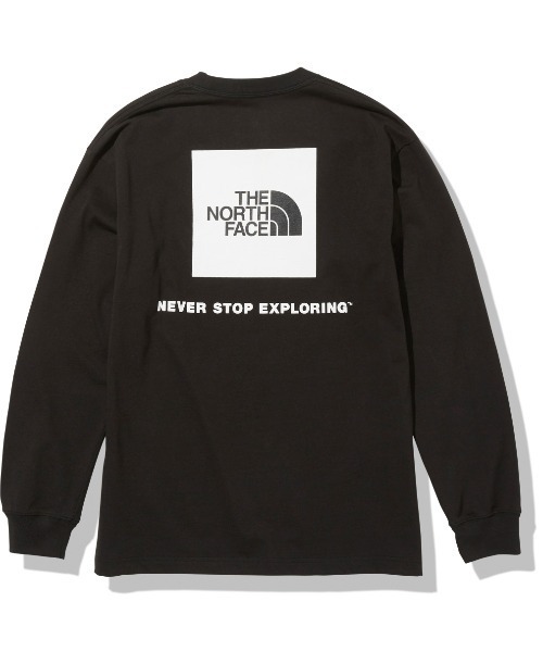 THE NORTH FACE(ザノースフェイス)の「THE NORTH FACE/ノースフェイス レギュラーフィット バックプリントロンT/UVカット UPF50/BACK SQUARE LOGO TEE バックスクエアロゴ ロンT NT82131(Tシャツ/カットソー・メンズ・ホワイト/ブラック/ネイビー/グレー/ブルー/ホワイト系その他/グリーン系・S/M/L/XL/XXL)」の3枚目の写真