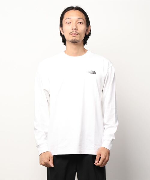 THE NORTH FACE(ザノースフェイス)の「THE NORTH FACE/ノースフェイス レギュラーフィット バックプリントロンT/UVカット UPF50/BACK SQUARE LOGO TEE バックスクエアロゴ ロンT NT82131(Tシャツ/カットソー・メンズ・ホワイト/ブラック/ネイビー/グレー/ブルー/ホワイト系その他/グリーン系・S/M/L/XL/XXL)」の11枚目の写真