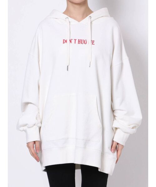 EVRIS（エヴリス）の「【AN&YURI×EVRIS】LOGO HOODIE（パーカー・レディース・ホワイト/ブラック/ブルー・FREE）」の13枚目の写真