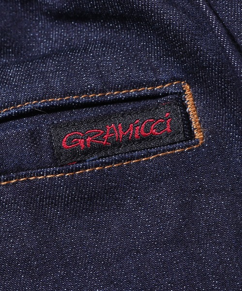 Gramicci（グラミチ）の「GRAMICCI / グラミチ DENIM NN-PANTS TIGHT FIT デニムパンツ テーパード ストレッチ（デニムパンツ・メンズ・ワンウォッシュ/ライトインディゴブルー/インディゴブルー・M/L/XL/S）」の10枚目の写真