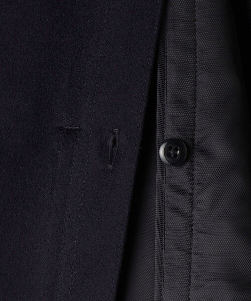 SHIPS（シップス）の「SHIPS: ロロピアーナ ストーム システム ステンカラー コート（ステンカラーコート・メンズ・ネイビー/ブラウン/ダークグレー・SMALL/MEDIUM/LARGE/X-LARGE）」の9枚目の写真