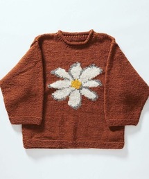 niche. | it’s inconspicuous presence By Niche/インコンスピキュアスプレゼンスバイニッチ/Roll Neck Knit-Flower(ニット/セーター)