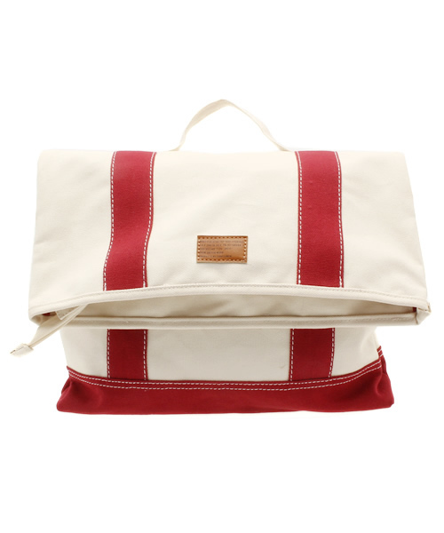 WEGO(ウィゴー)の「WEGO/キャンバスクラッチバッグ(クラッチバッグ・レディース・ネイビー/ワイン・FREE)」の12枚目の写真