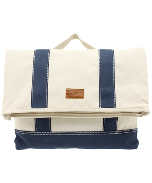 WEGO(ウィゴー)の「WEGO/キャンバスクラッチバッグ(クラッチバッグ・レディース・ネイビー/ワイン・FREE)」の14枚目の写真