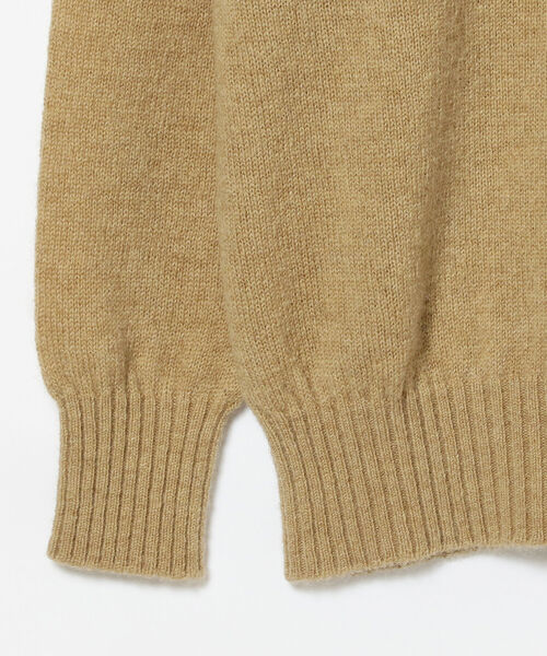 NECESSARY or UNNECESSARY（ネセサリーオアアンネセサリー）の「NECESSARY or UNNECESSARY / 3D KNIT（ニット/セーター・メンズ・ベージュ/ネイビー・LARGE）」の5枚目の写真