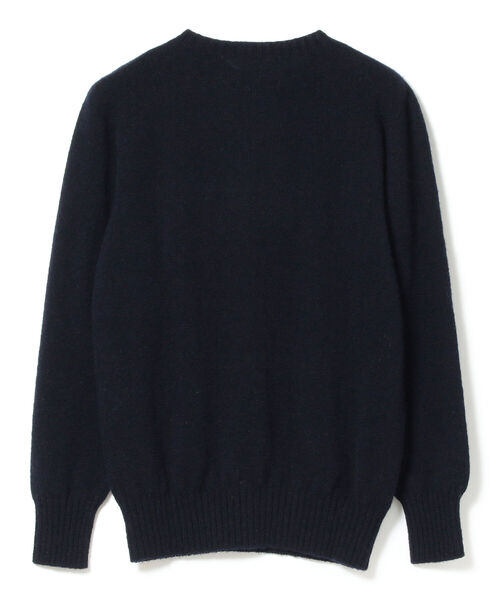 NECESSARY or UNNECESSARY（ネセサリーオアアンネセサリー）の「NECESSARY or UNNECESSARY / 3D KNIT（ニット/セーター・メンズ・ベージュ/ネイビー・LARGE）」の8枚目の写真