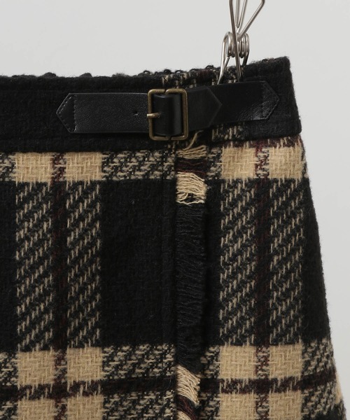 ROPE' PICNIC（ロペピクニック）の「【KIDS】【リンクコーデ】coffeeツイードスカート（スカート・キッズ・ブラック/ダークブラウン・110/120/130/140）」の7枚目の写真