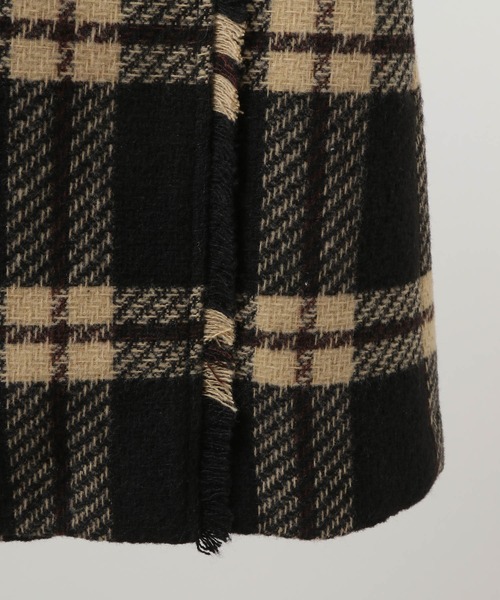 ROPE' PICNIC（ロペピクニック）の「【KIDS】【リンクコーデ】coffeeツイードスカート（スカート・キッズ・ブラック/ダークブラウン・110/120/130/140）」の6枚目の写真