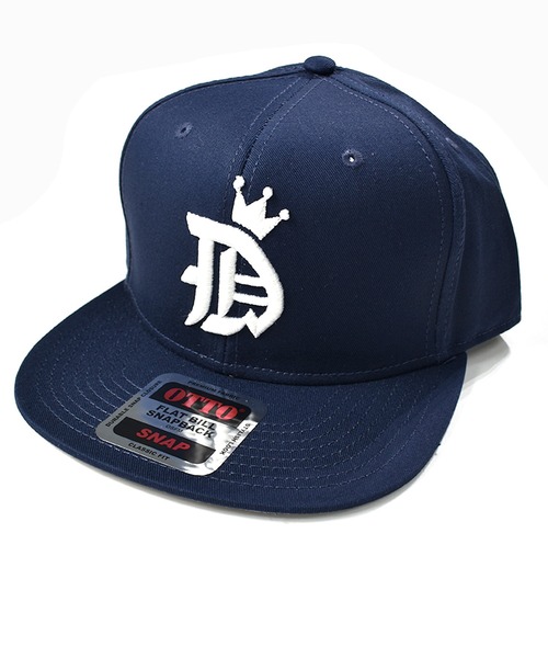 DOUBLE STEAL(ダブルスティール)の「King"D"B.B CAP(キャップ・メンズ・ブラック×ブラック/ブラック×ホワイト/チャコールグレー/ブラック系その他/ネイビー/レッド・FREE)」の6枚目の写真