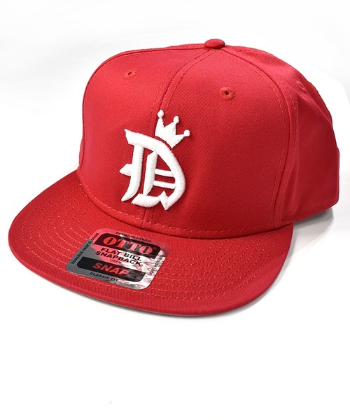 DOUBLE STEAL(ダブルスティール)の「King"D"B.B CAP(キャップ・メンズ・ブラック×ブラック/ブラック×ホワイト/チャコールグレー/ブラック系その他/ネイビー/レッド・FREE)」の1枚目の写真