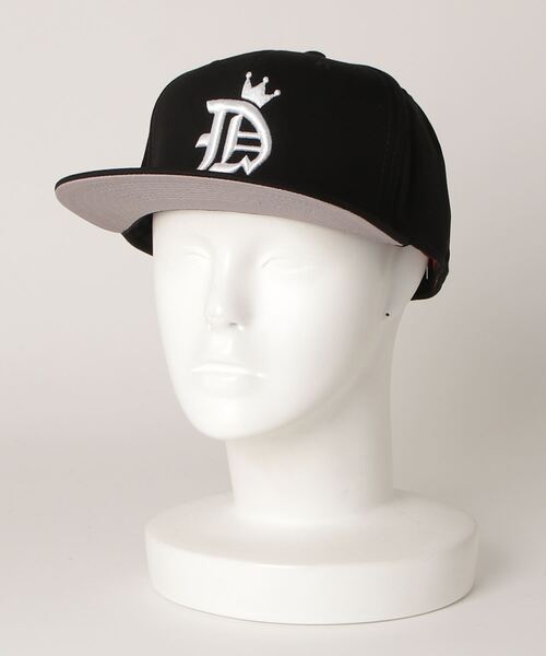 DOUBLE STEAL(ダブルスティール)の「King"D"B.B CAP(キャップ・メンズ・ブラック×ブラック/ブラック×ホワイト/チャコールグレー/ブラック系その他/ネイビー/レッド・FREE)」の11枚目の写真