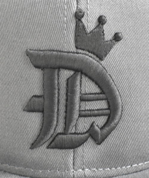 DOUBLE STEAL(ダブルスティール)の「King"D"B.B CAP(キャップ・メンズ・ブラック×ブラック/ブラック×ホワイト/チャコールグレー/ブラック系その他/ネイビー/レッド・FREE)」の17枚目の写真