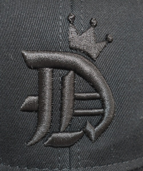 DOUBLE STEAL(ダブルスティール)の「King"D"B.B CAP(キャップ・メンズ・ブラック×ブラック/ブラック×ホワイト/チャコールグレー/ブラック系その他/ネイビー/レッド・FREE)」の16枚目の写真